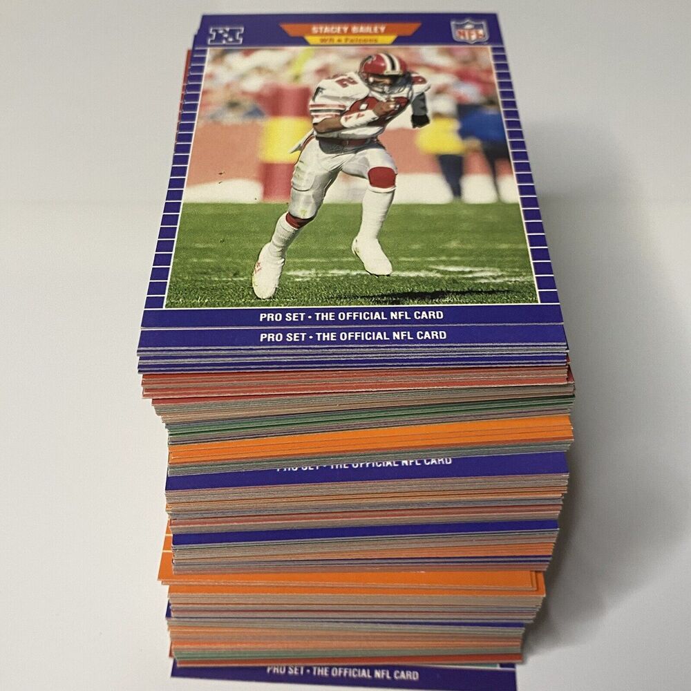 Vintage 1989 Pro Set Football Card Lot 171 Cards